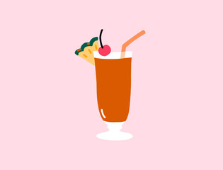illustration of a cocktail