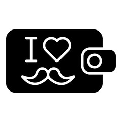 wallet day father icon
