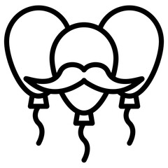 balloon day father icon