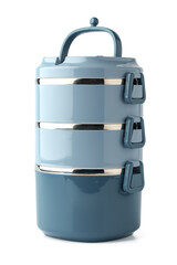 Take away food boxes containers on white background