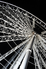 ferris wheel at night