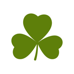 St. Patrick's Day clover leaf.