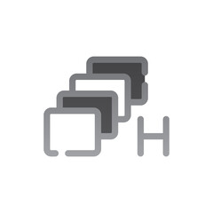 Obraz premium burst mode two tone gradient icon