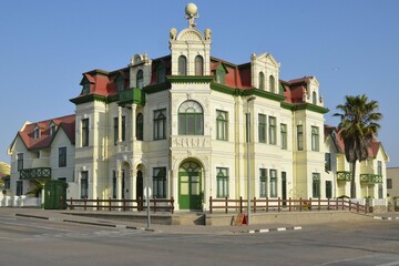 Hohenzollernhaus, colonial-Style building, Namibia