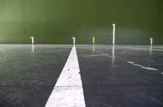 Basque fronton for competition
