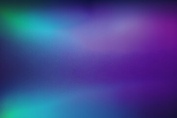 abstract blue purple green color gradient grainy texture background, generative ai