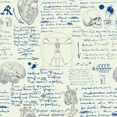  notes from the diary of a scientist anatomist with sketches