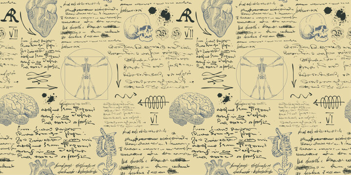  notes from the diary of a scientist anatomist with sketches