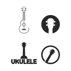 Ukulele illustration vector