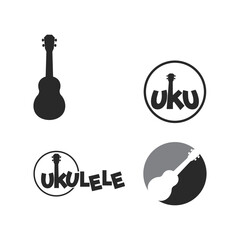 Ukulele illustration vector