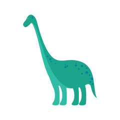 Dinosaur Cartoon flat design