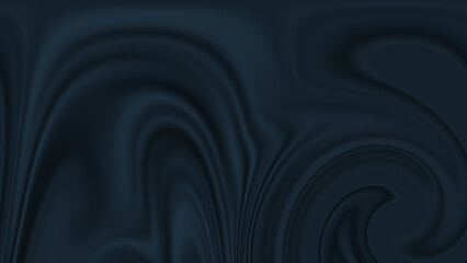 液体のように広がる青いマーブル柄