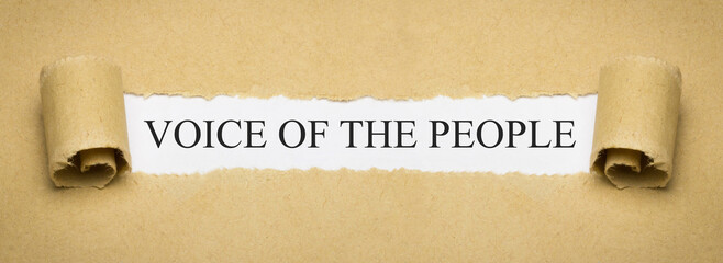 Voice of the people