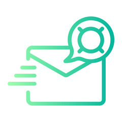 send money gradient icon