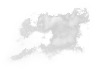 Isolated PNG cutout of a cloud on a transparent background, ideal for photobashing, matte-painting, concept art
