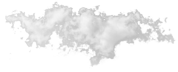 Isolated PNG cutout of a cloud on a transparent background, ideal for photobashing, matte-painting, concept art
