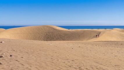 sand dunes in maspalomas Gran Canary