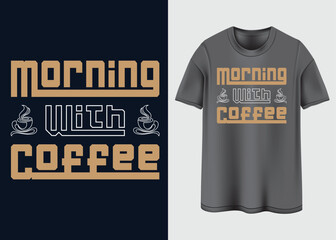 Coffee T-shirt design