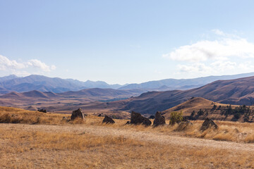 Fototapeta na wymiar Zorats-Karer or Karahunj in Armenia.