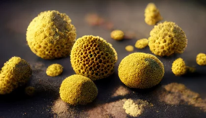 Fotobehang 3d illustration of plant pollen © Sebastian Kaulitzki