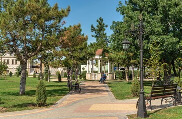Alexander Suvorov square in Tiraspol, Transnistria