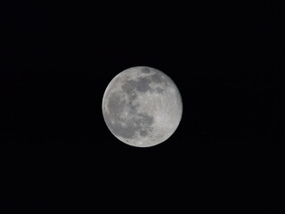 Naklejka na ściany i meble Full Moon Over Sussex February 5th 2023