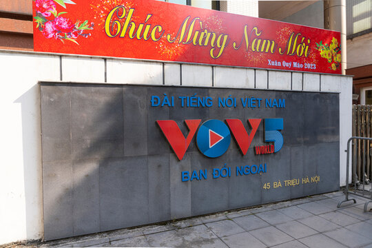 Voice of Vietnam Broadcasting station in Hanoi, Vietnam