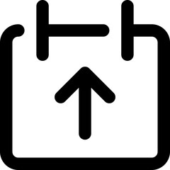 illustration of a Calender Upload