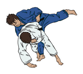 judo - soto maki komi © Radek Pilař ART