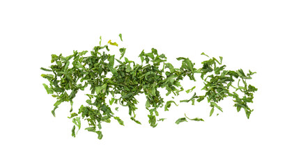 Dried parsley isolated on transparent png