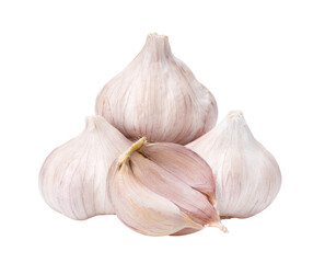 Garlic isolated on transparent png