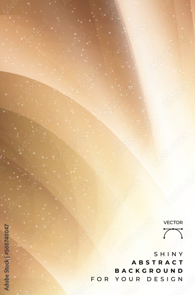 Poster shiny abstract background with place for your text