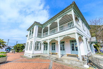 冬の三角西港　熊本県宇城市　Misumi West Port in winter. Kumamoto Prefecture, Uki city.