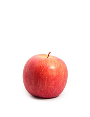 Apple fuji on isolated white background