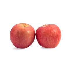 Apple fuji on isolated white background