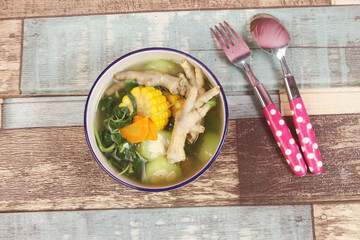 chicken and soup