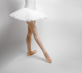ballet dancer in white tutu