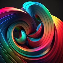 Fototapeta premium a splash of bright colors