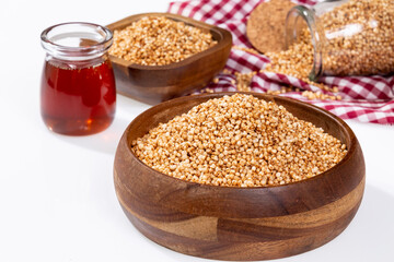 Cereal Healthy Food - Tasty Quinoa Pops Vanilla Flavor