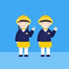 유치원생 일러스트