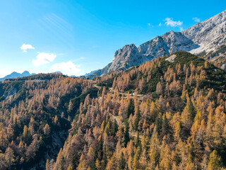 autumn in the mountains