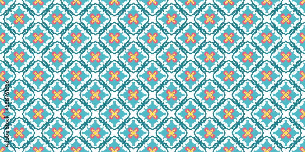Poster background pattern with geometric style connected image setup