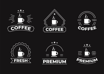 Set of badge or logo design element collection