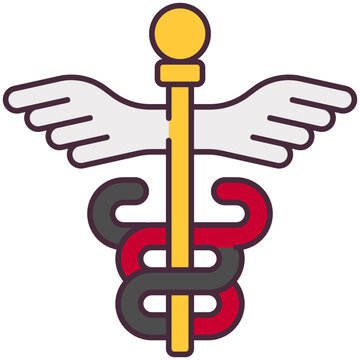 caduceus symbol icon