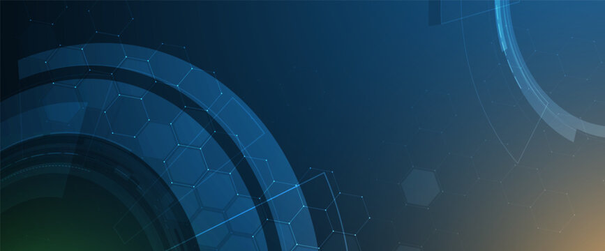 Technology data background, idea of global business solution