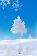 Winter, Template, AD Template, PPT template, Slide, Flyer, postcard, slide for brochure, booklet, background.	