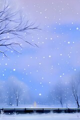 Winter, Template, AD Template, PPT template, Slide, Flyer, postcard, slide for brochure, booklet, background.	