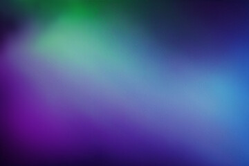 Obraz premium blue purple green color gradient grainy texture background, generative ai