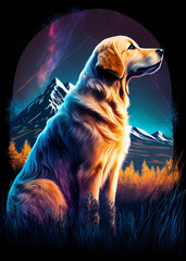 The dog