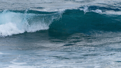 waves on the north coast of Gran Canaria